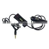 New 0.8" Screen Car 3.5 mm FM Transmitter 2-CH HiFi Automatic Search FM Transmitter for Iphone Samsung MP3 thumbnail-4