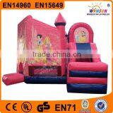 Hot-selling CE Certificates Inflatable Bouncy Castle With Water Slide