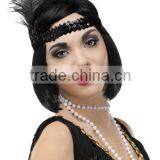 Headband Costume Accessory-3colors Ostrich Feather thumbnail-1