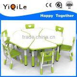Free Combination Colourful Cheap Plastic Kids Table thumbnail-2