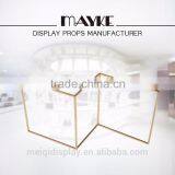 Decorative Stainless Steel Display, Display Frames, Glossy Steel Display WITH DIRTY ELECTROPLATING