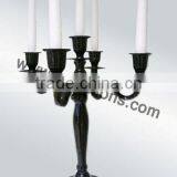 Black Candelabra Wedding Centerpieces And Metal Religious Candelabra With Candel thumbnail-3
