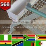 Trade Assurance NO.1 A Type Frame Quality Galvanized 3 Tier Layer Hen Cage thumbnail-4