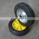 Within Bearing Soild Shock Aborption Metal Steel Tires thumbnail-5