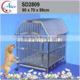Large Steel Dog Cage thumbnail-1