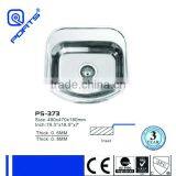 POATS PS-373 Stainless Steel Sink Size:490x470x180mm thumbnail-1