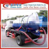 Small Size 4cbm Vacuum Tank Truck Sewage Truck thumbnail-5