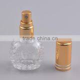 Wholesale 6ml Refill Empty Rectangle Shaped Clear Glass Spray Perfume Bottle With Aluminum Atomizer thumbnail-6