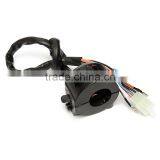 Motorcycle PVC Waterproof Weatherproof 7/8 Diameter Handlebar Horn Turn Signal Headlight Electrical Start Switch 12V Black thumbnail-3
