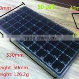 PS Black Plastic Nursery Seed 32/50/72 Cell Plug Trays thumbnail-3