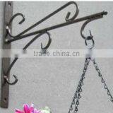 Garden Wall-Mounted Metal Hanging Flower Basket Bracket thumbnail-1