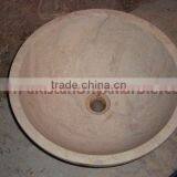 UNIQUE SAHARA BEIGE MARBLE SINKS AND BASINS thumbnail-1