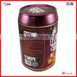 Metal Tin Hot Round Chocolate Candy Boxes