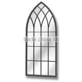 Outdoor New Decorative Iron Wall Mirror for Home Decorative thumbnail-1