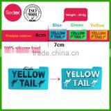 Non-toxic Distinctive Food Grade English Composition Design Silicone Cake Mould thumbnail-3