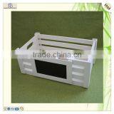 Free Sample Handle White Colored Wooden Wine Crates thumbnail-1