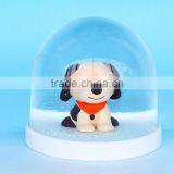 High Quality Ployresin Dog House Plastic Snow Globe thumbnail-1