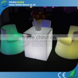 Party decor plastic light cube with rechargeable battery GKC-040RT