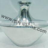 Home Decor Floor Vase , Antique Finish Vase , Tabletop Flower Vase , Metal Flower Antique Vase thumbnail-4