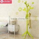 New Design MDF DIY Tree Shaped Coat Rack Stand Colorful Wall Coat Rack Clothes Hanger Rack Wholesale thumbnail-3