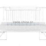 China Manufacturer Wholesale Acrylic Baby Crib Attached Bed/baby Bed thumbnail-1