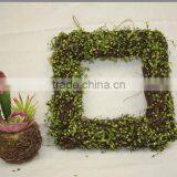 Holiday Topiary Wire Frame With Natural Rattan thumbnail-1
