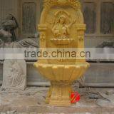 Indoor Woman Wall Fountains Marble Sculpture With Washbasin thumbnail-1