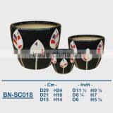 Vietnamese Ceramic Indoor Pot/ Indoor Planter BN-SC018 thumbnail-1