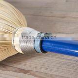 Brooms Factory in China, Garden Tool Long Wood Handle Broom Grass Brooms thumbnail-6