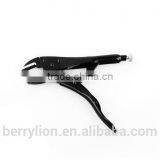 Berrylion Chorme Plated Black Flat Nose Locking Pliers 10"/250mm High Qualtiy Lock Plier thumbnail-3