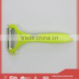 Y Shape Stainless Steel Vegetable Peeler With Smiling Face Handle thumbnail-2