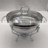Hotel and Restaurant Stainless Steel Food Warmer Serving Chafing Dish thumbnail-4