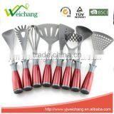 WCA502 Premium Nylon Utensils SOUP LADLE Cooking Utensil Gadgets Set With Storage Stand (Multi-color) thumbnail-3