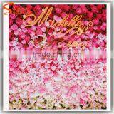 Artificial Flower Wall With Wholesale Silk Flower Hydrangea and Rose for Wedding thumbnail-1