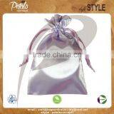 Satin Gift Pouch With Ribbon String thumbnail-1