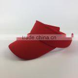 Sponge Red Color Blank Unstructure Sun Hat And Visor Cap thumbnail-3