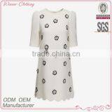 2014 New Arrivals Fashionable Ladies Designers Cotton Dresses thumbnail-1