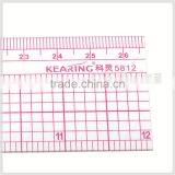 Kearing Flexible L Shaped Ruler 12'' / 26 cm Clear Plastic Garment Design Ruler for Sew Area #5812 thumbnail-3