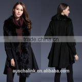 Hot Sell Trendy Lady Custom Made Sexy Fur Coat Made in China thumbnail-6