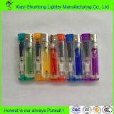 Gas Style Wholesale Transparent Plastic LED Lighter thumbnail-5