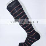 Thin Strip Knee High Socks Men thumbnail-1