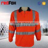 Net Round Breathable En471 Safety Yellow T-shirts Sleeves Truck Safety Yellow T-shirts Printing Safety T-shirt thumbnail-4