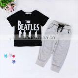 2pcs Kids Baby Boy T-shirt Tops+Long Pants Trousers Outfits Clothing Set thumbnail-2