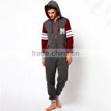 PA0026A Custom Adult Onesie 100 Cotton Jumpsuits With Hood thumbnail-1