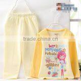 2017 Spring Kids Gift Sets Baby Girls Pajamas Cheap Price Girls and Boys Sleepwear for Sale With Pants thumbnail-2