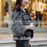 2faux Mink Fur Jacket Shiny Diamond Decoration Mink Coat Warm Winter Faux Fur Coat Factory Outlets thumbnail-2