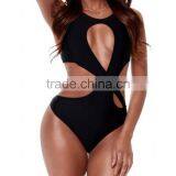 M897 Dingyang Fashion Sexy Backless Cross One Piece Bikini Swimwear thumbnail-3