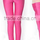 EY0036L Wholesale Women Winter Legging Black PU Leather Leggings thumbnail-3