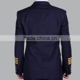 Custom Juqian Brand New Design Man Pilot Uniform ,slim Fit International Pilot Uniforms Wholesale thumbnail-4