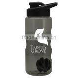 USA Made 22 Oz. Shaker Bottle With Drink-Thru Lid - BPA-free, Features a Mixing Ball and Comes With Your Logo thumbnail-2